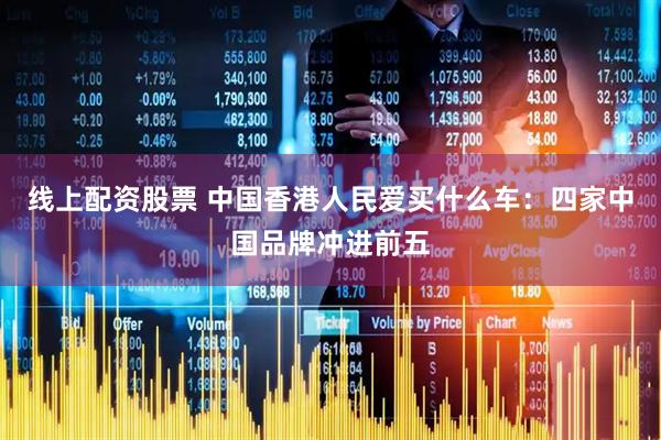 线上配资股票 中国香港人民爱买什么车：四家中国品牌冲进前五